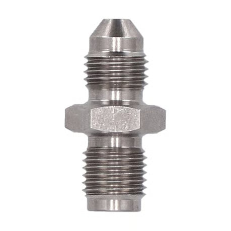 Goodridge brake line adapter 3/8"-24 inverted flare SS Item No: 920786