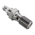 Goodridge, M10 x 1.00 banjo bolt w/bleed nipple. Stainless Item No: 920869