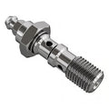 Goodridge, M10 x 1.00 double banjo bolt with bleed nipple Item No: 920875