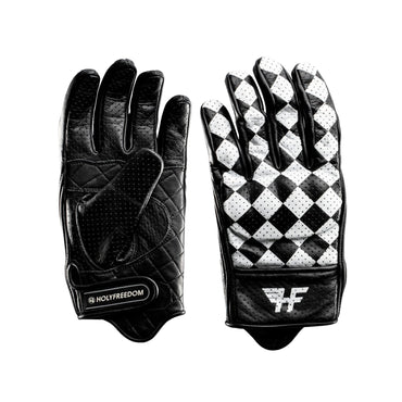 Holy Freedom Bullit 2021 motorcykelhandsker sort/hvid