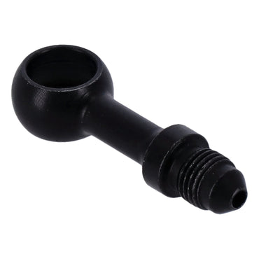 Goodridge lige banjokobling, sort, 7/16", 11 mm
