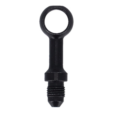 Goodridge lige banjokobling, sort, 7/16", 11 mm