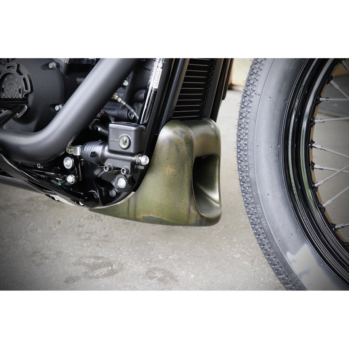 Cult-Werk bugspoiler Bobber, mat sort