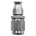Goodridge hose end straight. High polished stainless steel. Item No: 921940
