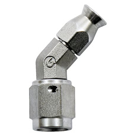 Goodridge hose end 45 degrees. Stainless Item No: 921941