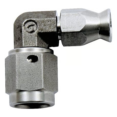 Goodridge hose end 90 degrees. Stainless Item No: 921942