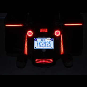 Custom Dynamics LED-bagpaneler til Touring, krom