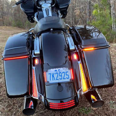 Custom Dynamics LED-bagpaneler til Touring, krom