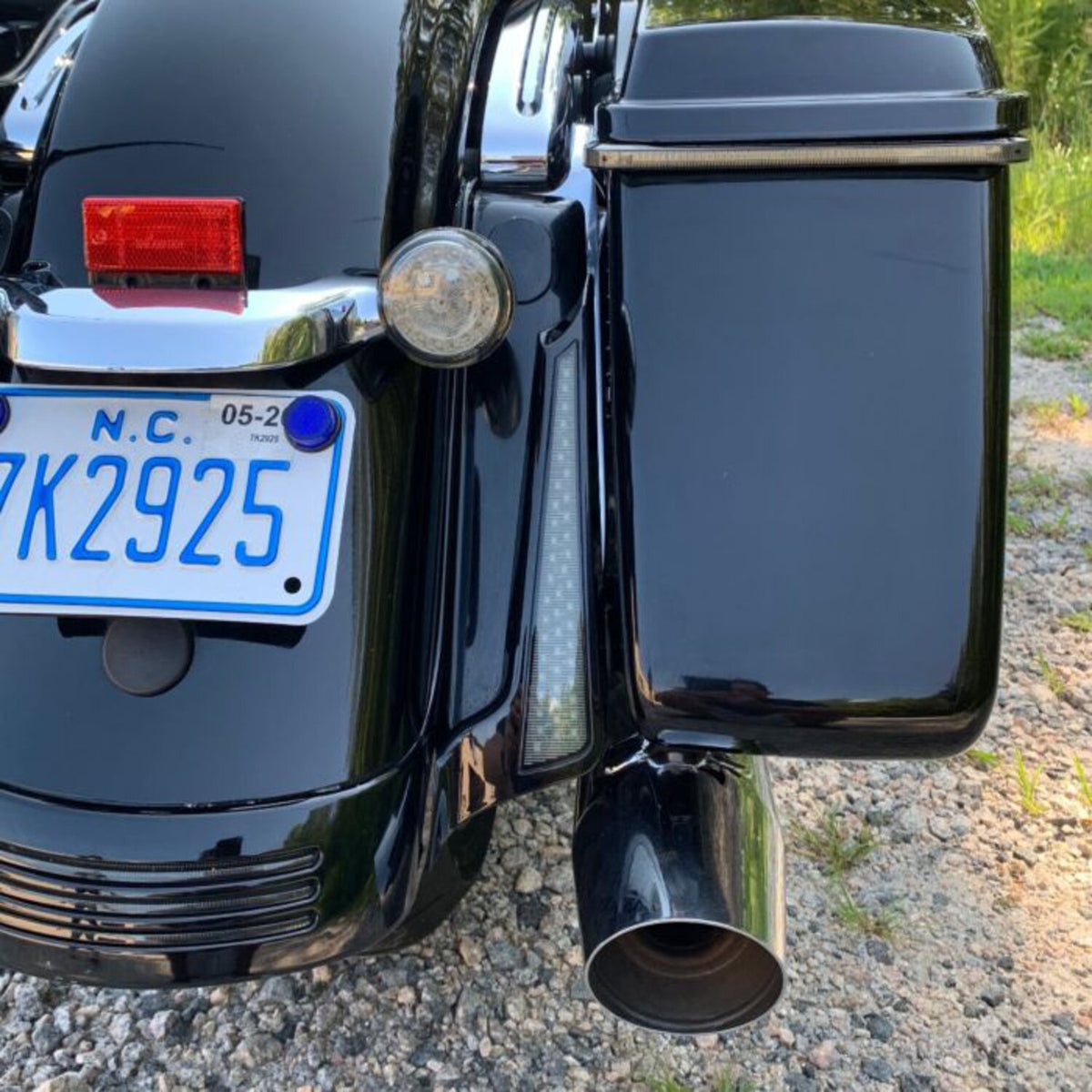 Custom Dynamics LED-baglyspaneler til Touring, sorte