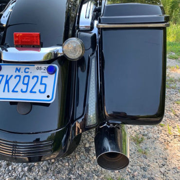 Custom Dynamics LED-baglyspaneler til Touring, sorte