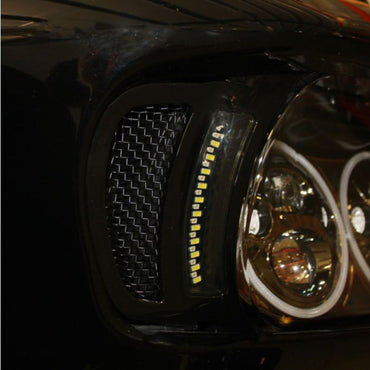 Custom Dynamics LED-indsatser til Road Glide – sort