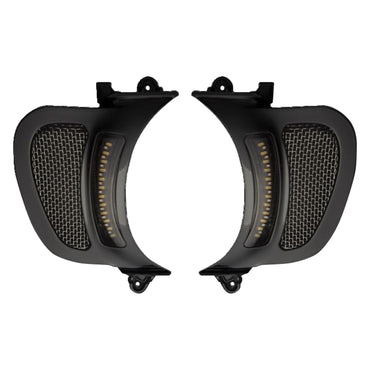 Custom Dynamics LED-indsatser til Road Glide – sort