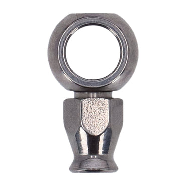 Goodridge banjofitting med kort hals 7/16" – rustfrit stål