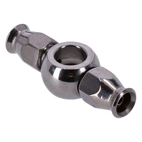 Goodridge 3/8" straight banjo, double fitting. Short neck Item No: 923808