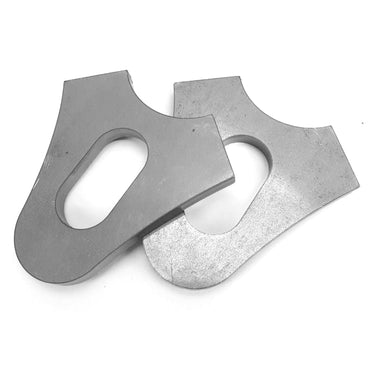 Westland Customs akselplader i råstål, 3/4"