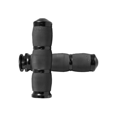 Avon air cushioned grips, black anodized Item No: 923971