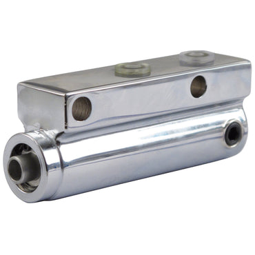 MCS Girling-bagbremsehovedcylinder med fjernbeholder, krom