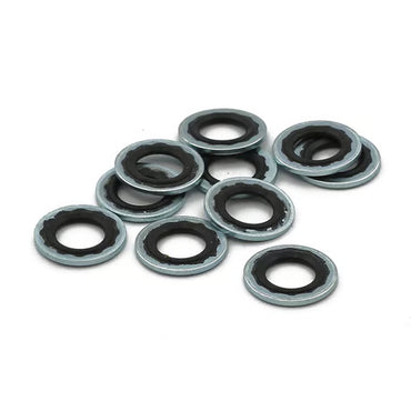 11mm taetningsskive med gummiring til Harley-Davidson banjobolt - varenr 926311