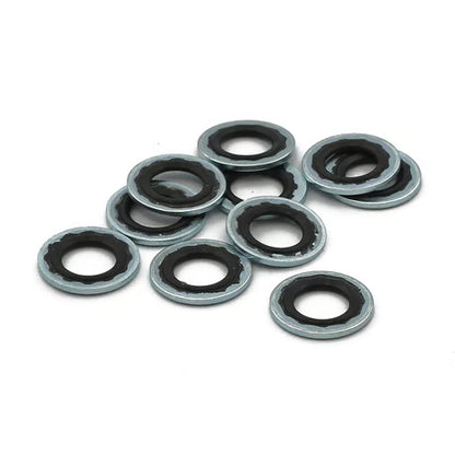 11mm taetningsskive med gummiring til Harley-Davidson banjobolt - varenr 926311