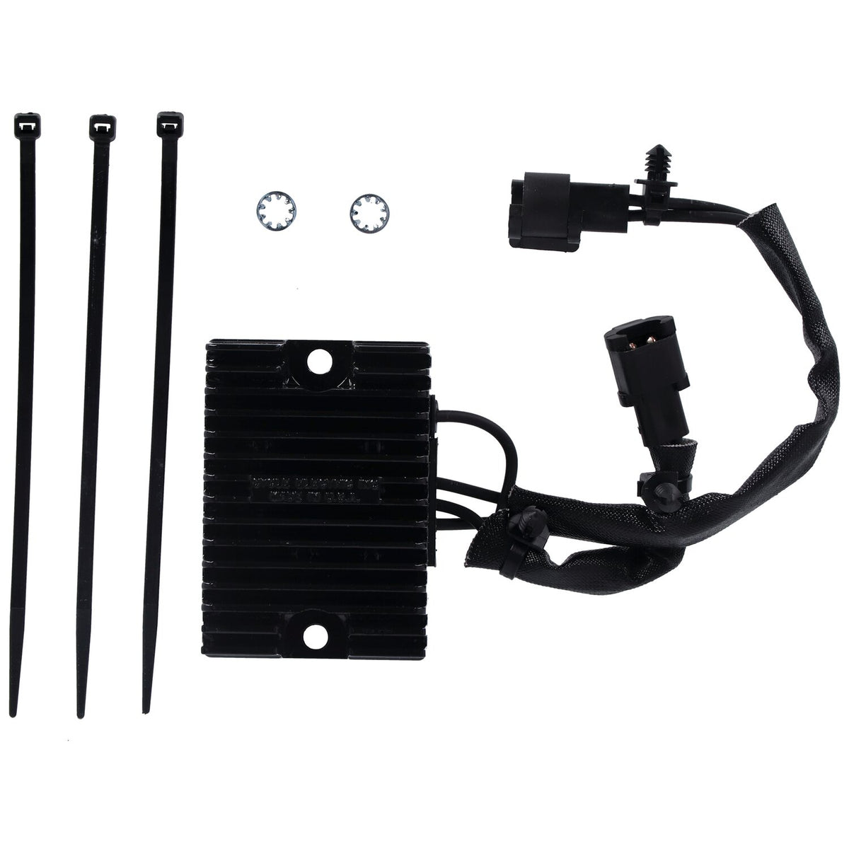 Cycle Electric spændingsregulator/ensretter, sort
