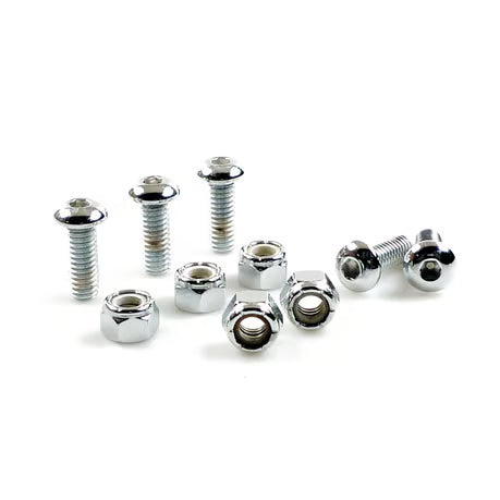 Brake rotor bolt kit, chrome button Item No: 927041