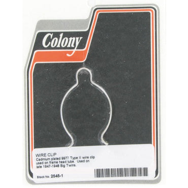 Colony ledningsklemme til styrhoved, Type II