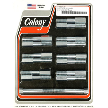 Colony topboltsæt i zink, OEM-stil