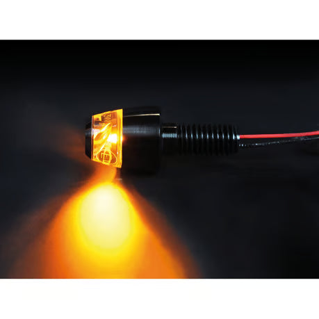 Motogadget, mo.blaze pin LED turn signals. Black Item No: 930353
