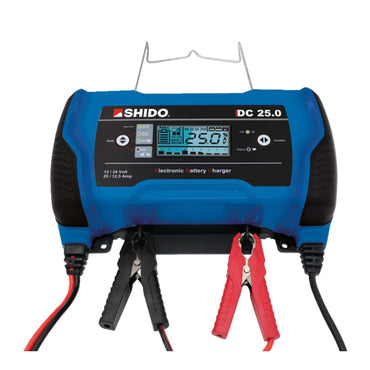Shido batterilader 12/24V 25A