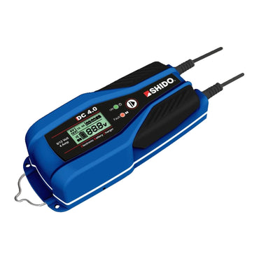 Shido batterilader 6V/12V, 1A/4A