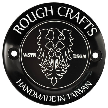 Rough Crafts tændingsdæksel, 2-huls, sort