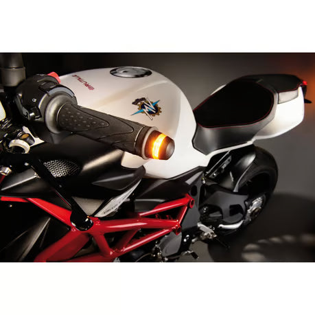 Blinklys Kellermann, BL 2000 handlebar end turn signals. Black Item No: 934829