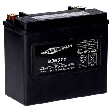 MCS Standard Series AGM Batteri – 12V 20Ah 320CCA