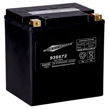 MCS Standard Series AGM Batteri – 12V 32Ah 450CCA