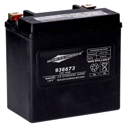 MCS Standard Series AGM Batteri – 12V 14Ah 240CCA