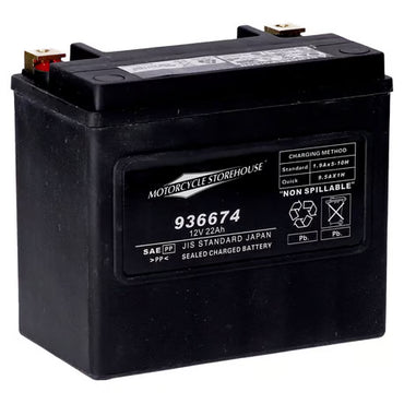 MCS Standard Series AGM Batteri – 12V 22Ah 325CCA