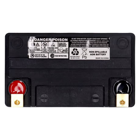 MCS, standard series - AGM sealed battery. 12v, 22ah. 325cca Item No: 936675
