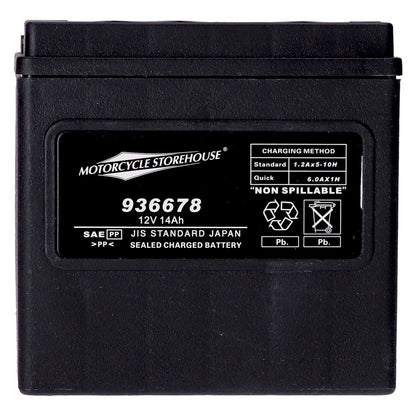 MCS Standard Series AGM Batteri – 12V 14Ah 240CCA