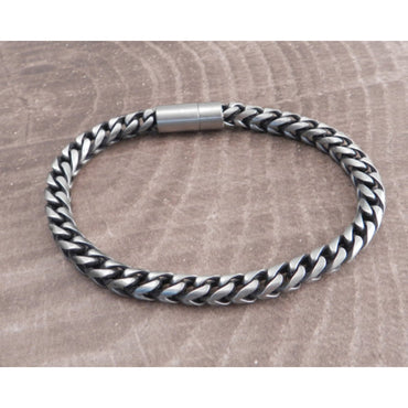 Amigaz Franco armbånd i rustfrit stål, 6 mm
