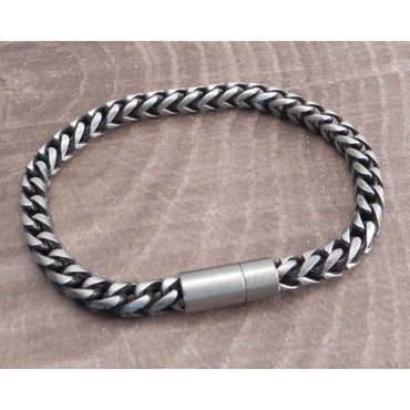 Amigaz Franco armbånd i rustfrit stål, 6 mm