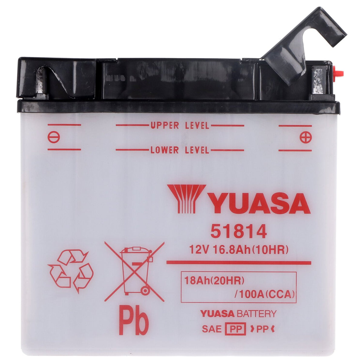 Yuasa konventionelt batteri