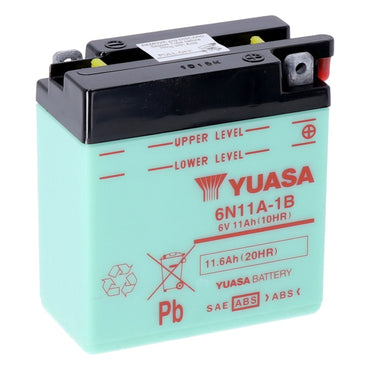 Yuasa konventionelt 6V-batteri