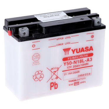 Yuasa Yumicron motorcykelbatteri Y50-N18L-A3