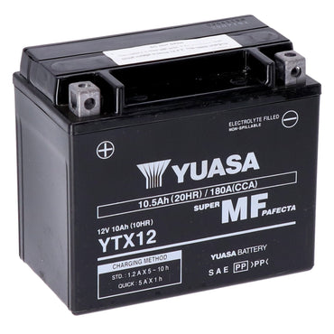 Yuasa AGM-batteri YTX12-WC