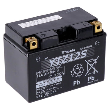 Yuasa AGM-batteri YTZ12S