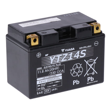 Yuasa YTZ14S AGM-batteri med høj ydeevne