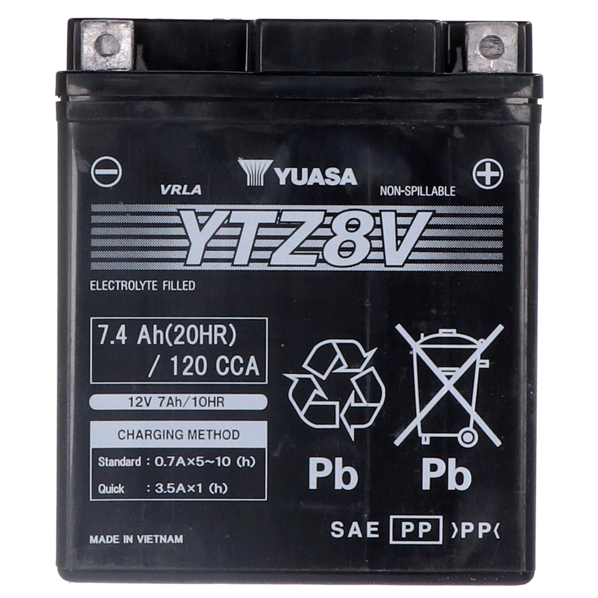 Yuasa AGM-batteri YTZ8V