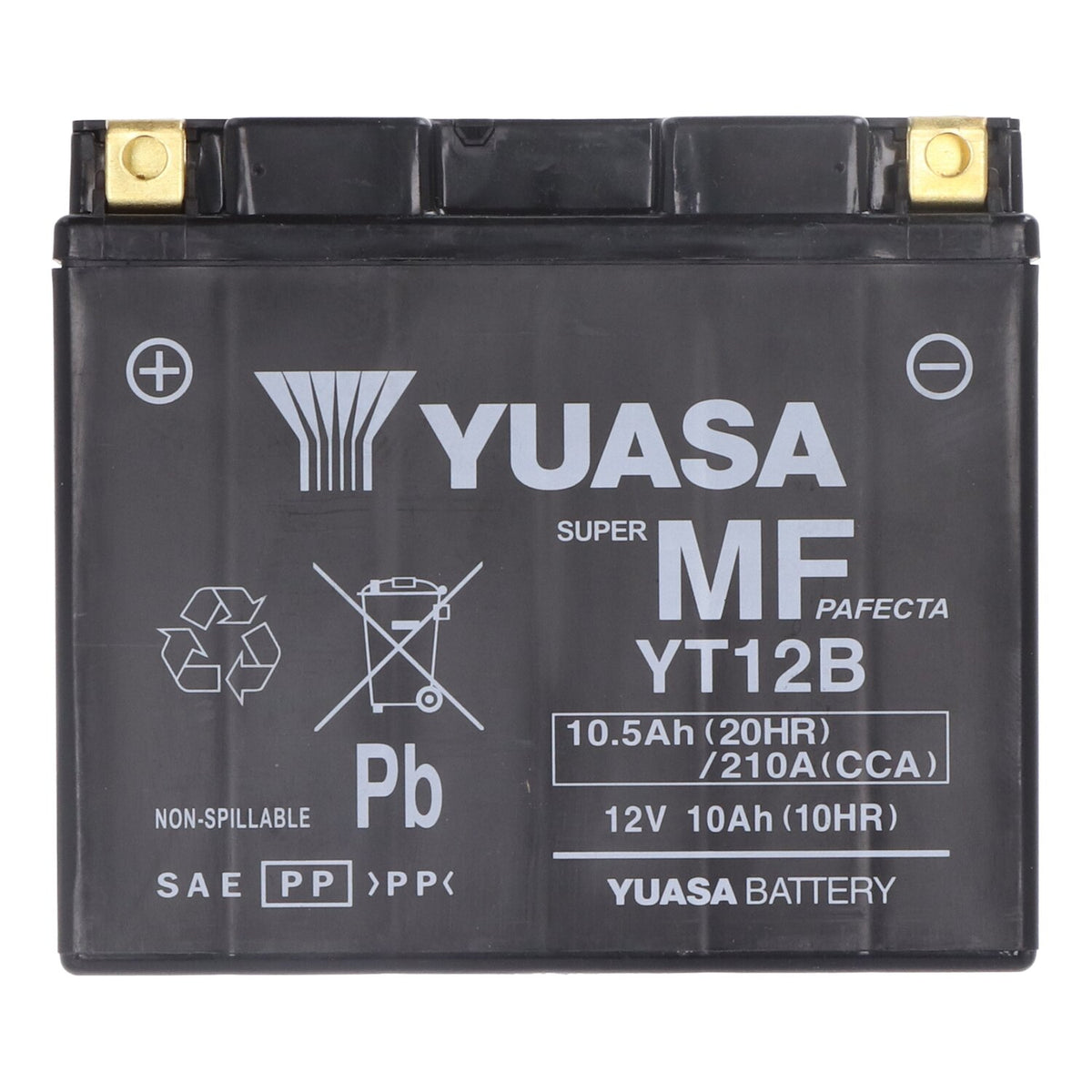 Yuasa AGM-batteri YT12B-WC