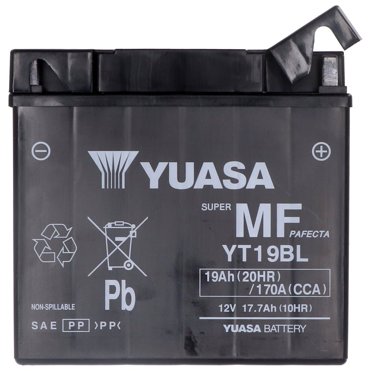 Yuasa AGM-batteri YT19BL-WC