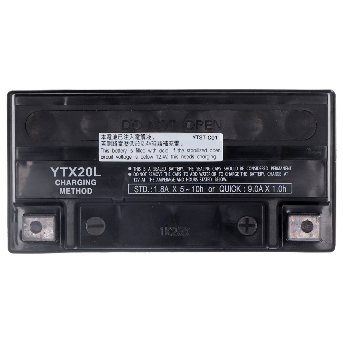 Yuasa AGM-batteri YTX20L-WC